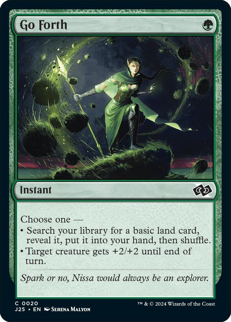 Image for Go Forth (Foundations Jumpstart) (20) - Magic: The Gathering