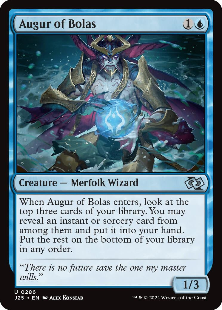 Image for Augur of Bolas (Foundations Jumpstart) (286) - Magic: The Gathering