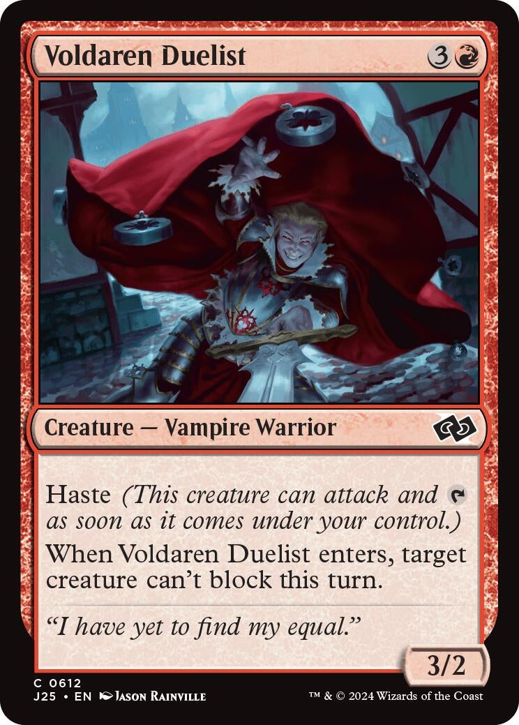 Image for Voldaren Duelist (Foundations Jumpstart) (612) - Magic: The Gathering