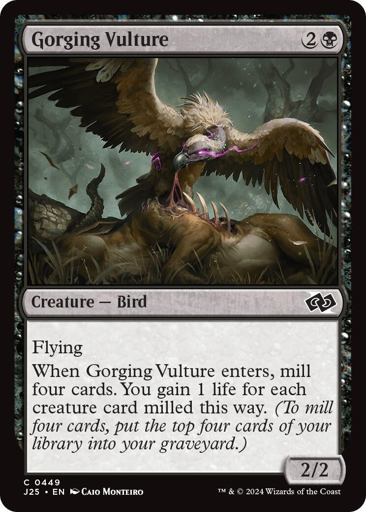 Image for Gorging Vulture (Foundations Jumpstart) (449) - Magic: The Gathering