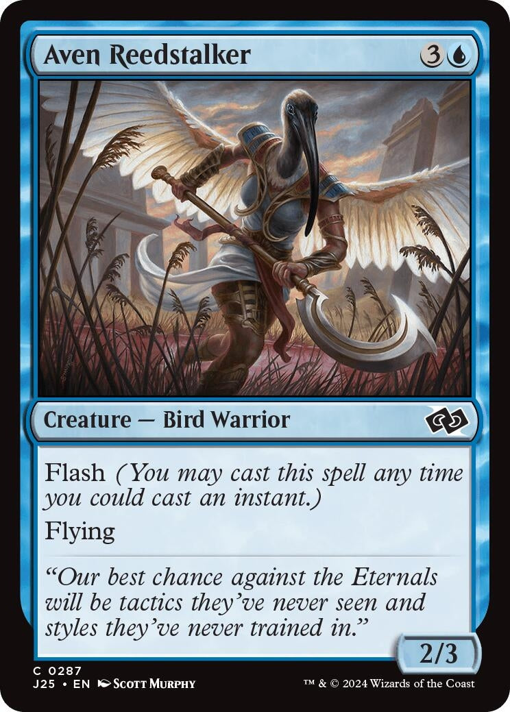 Image for Aven Reedstalker (Foundations Jumpstart) (287) - Magic: The Gathering