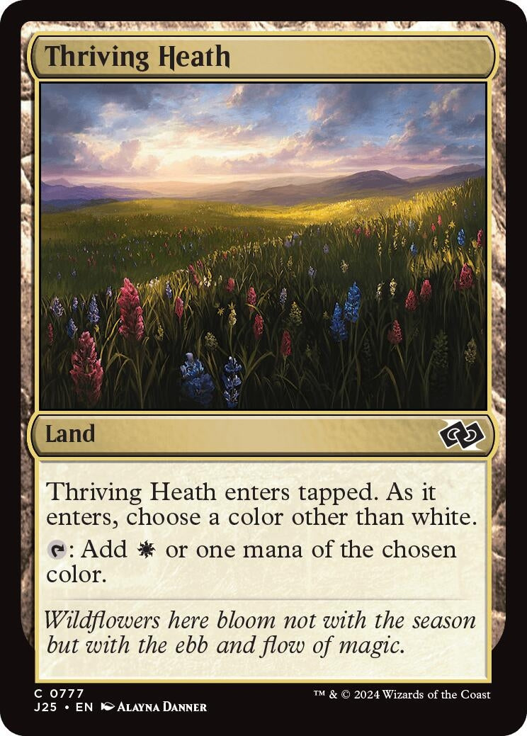 Image for Thriving Heath (Foundations Jumpstart) (777) - Magic: The Gathering