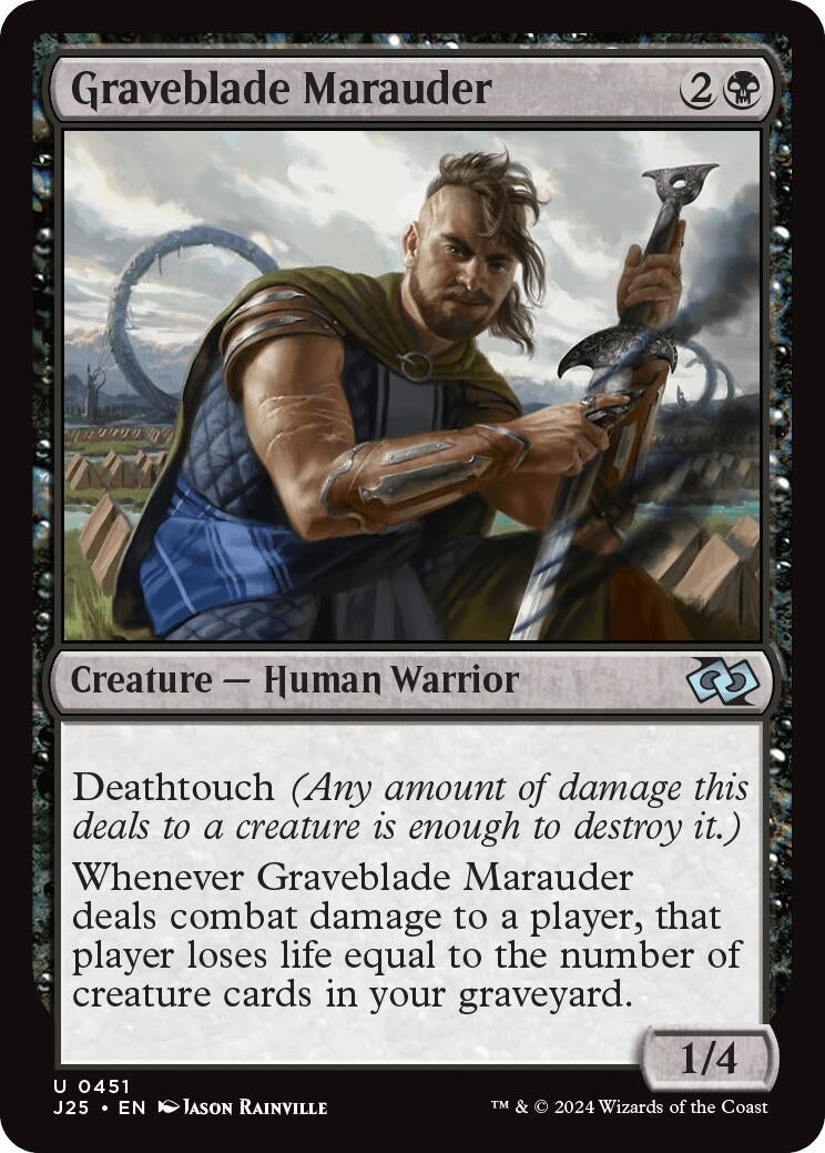 Image for Graveblade Marauder (Foundations Jumpstart) (451) - Magic: The Gathering