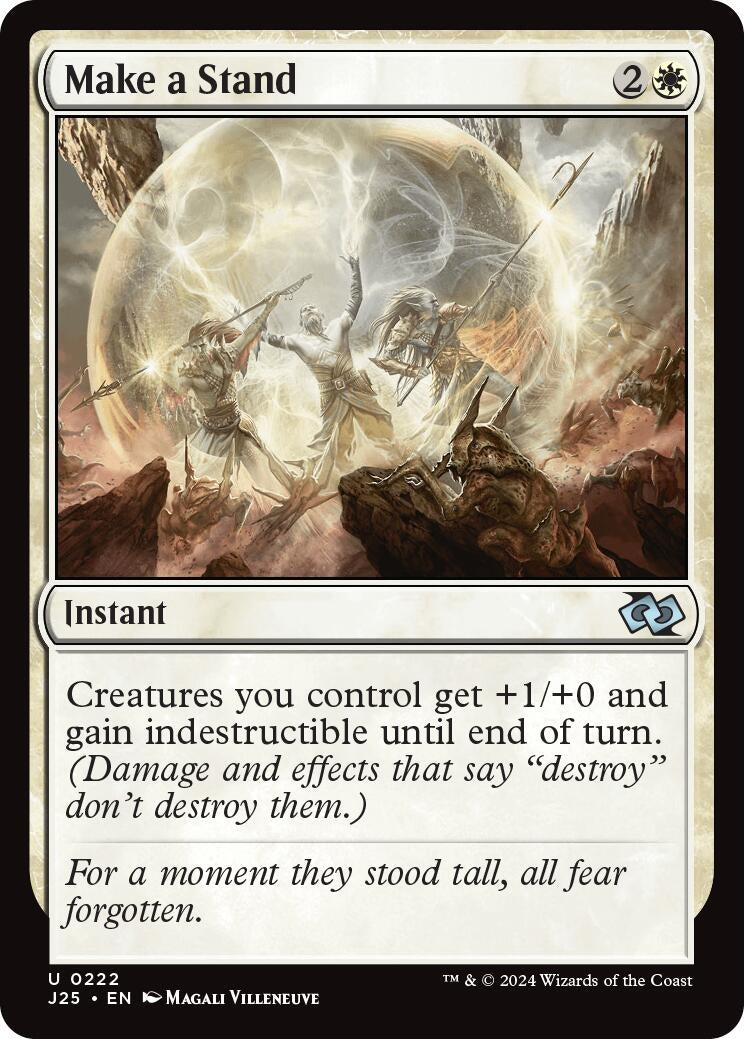 Image for Make a Stand (Foundations Jumpstart) (222) - Magic: The Gathering