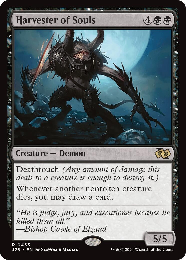Image for Harvester of Souls (Foundations Jumpstart) (453) - Magic: The Gathering