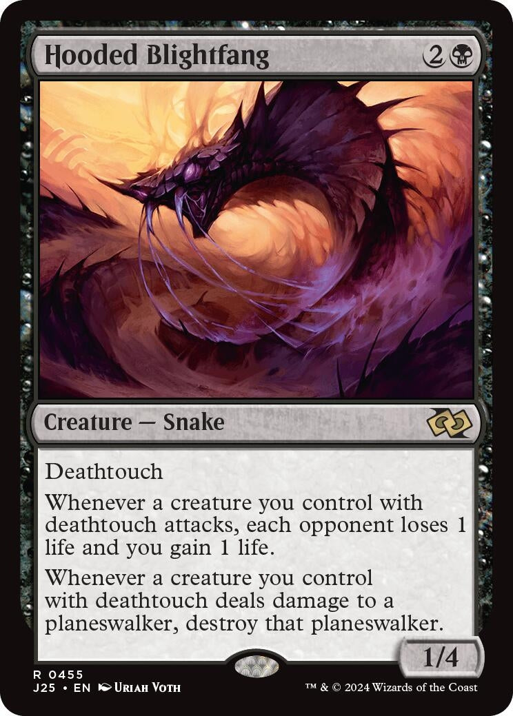 Image for Hooded Blightfang (Foundations Jumpstart) (455) - Magic: The Gathering