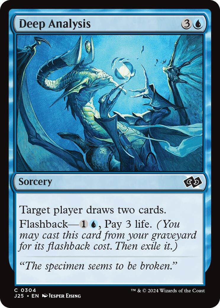 Image for Deep Analysis (Foundations Jumpstart) (304) - Magic: The Gathering