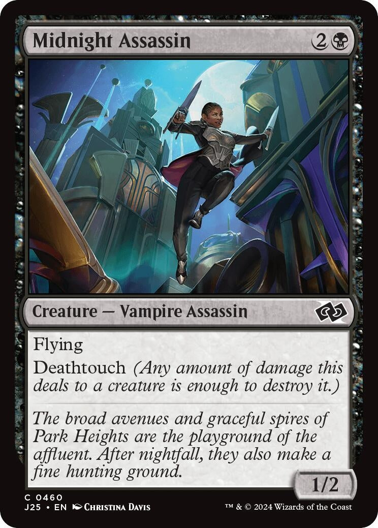 Image for Midnight Assassin (Foundations Jumpstart) (460) - Magic: The Gathering