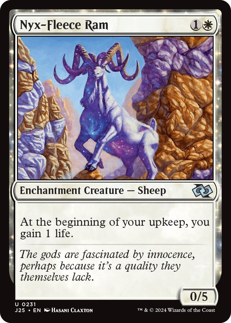 Image for Nyx-Fleece Ram (Foundations Jumpstart) (231) - Magic: The Gathering