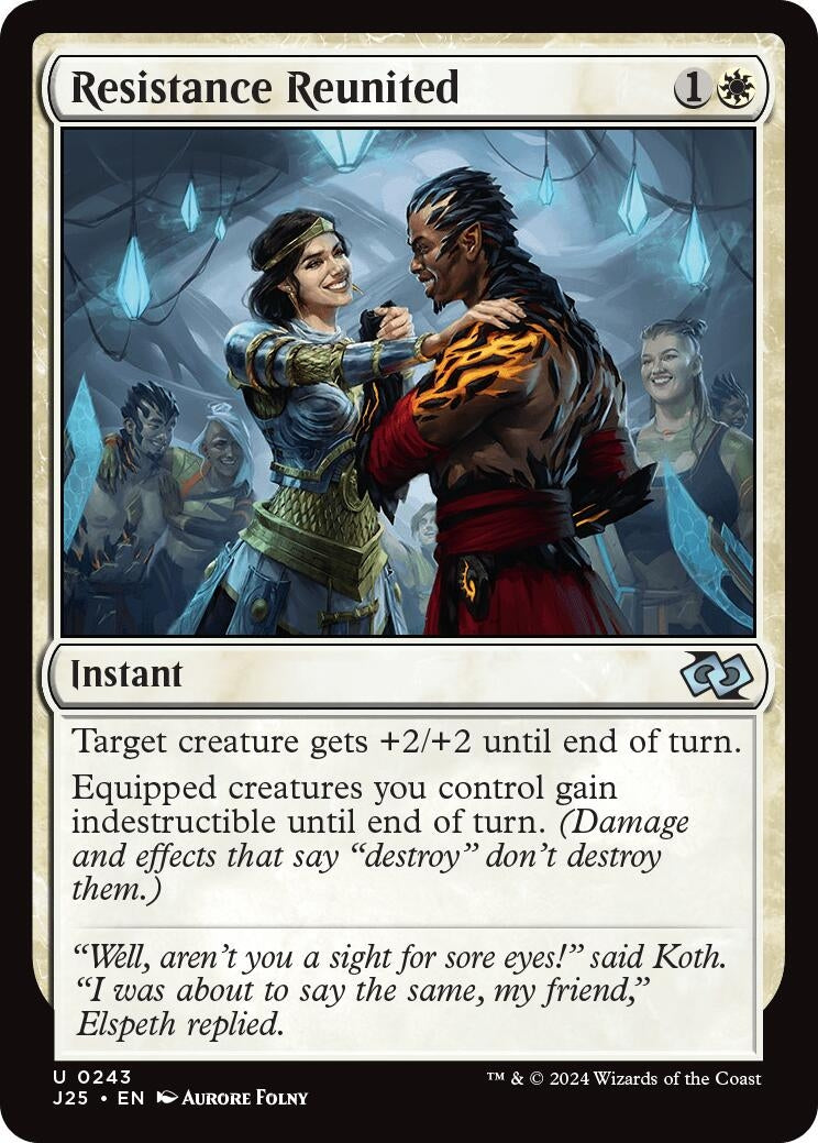 Image for Resistance Reunited (Foundations Jumpstart) (243) - Magic: The Gathering