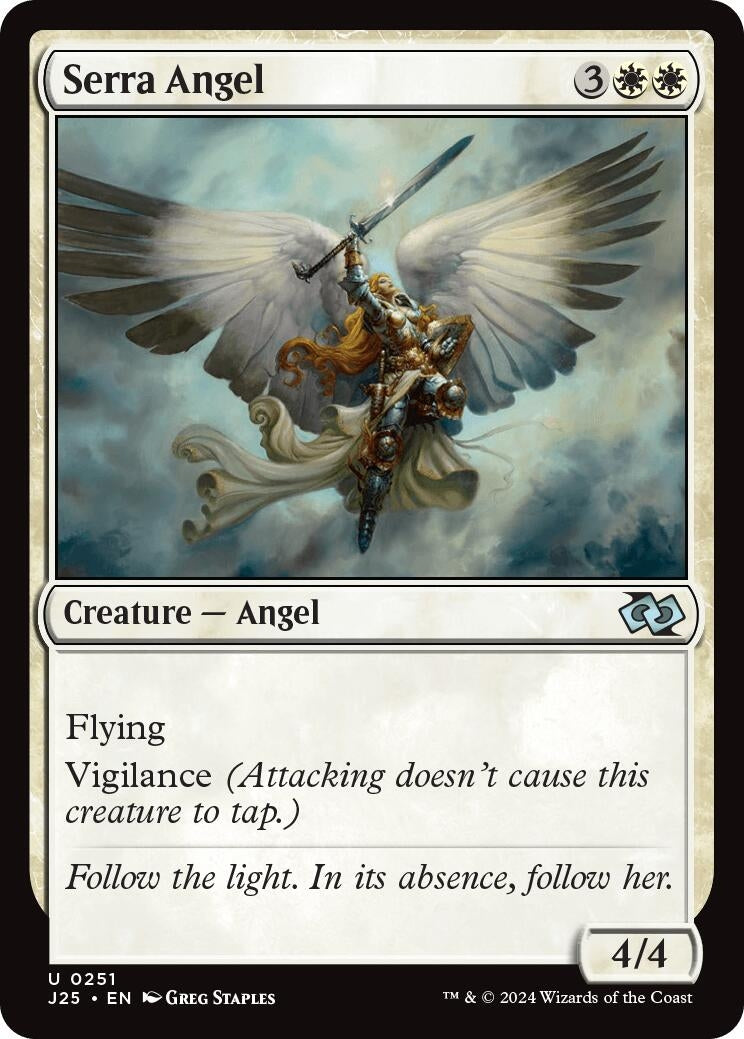 Image for Serra Angel (Foundations Jumpstart) (251) - Magic: The Gathering