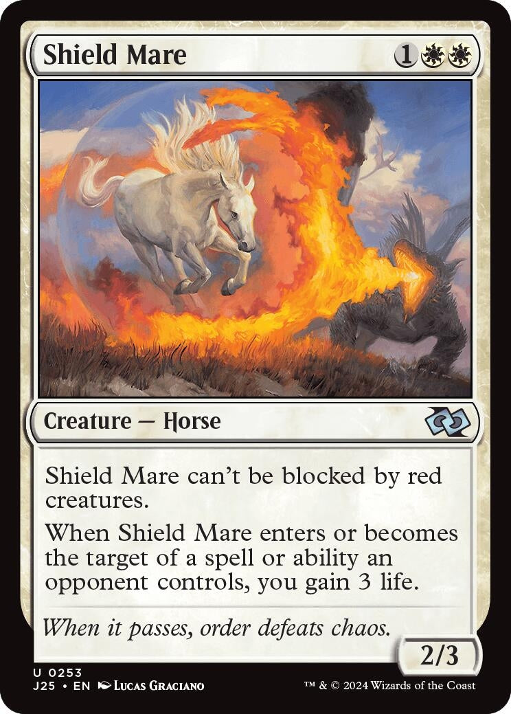Image for Shield Mare (Foundations Jumpstart) (253) - Magic: The Gathering