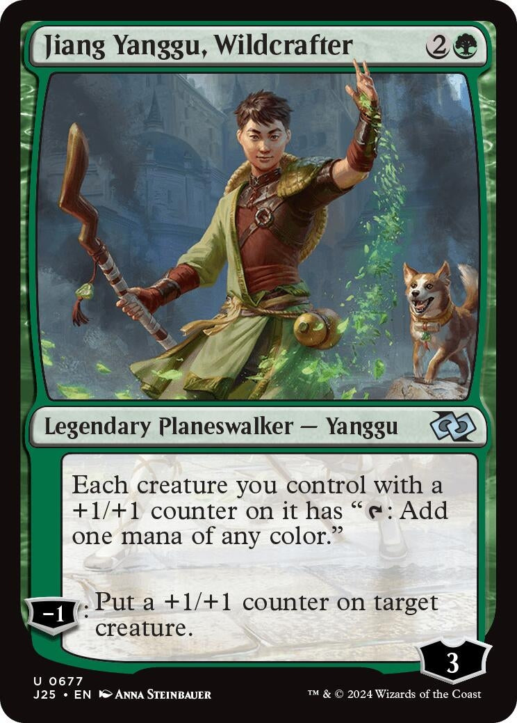 Image for Jiang Yanggu, Wildcrafter (Foundations Jumpstart) (677) - Magic: The Gathering