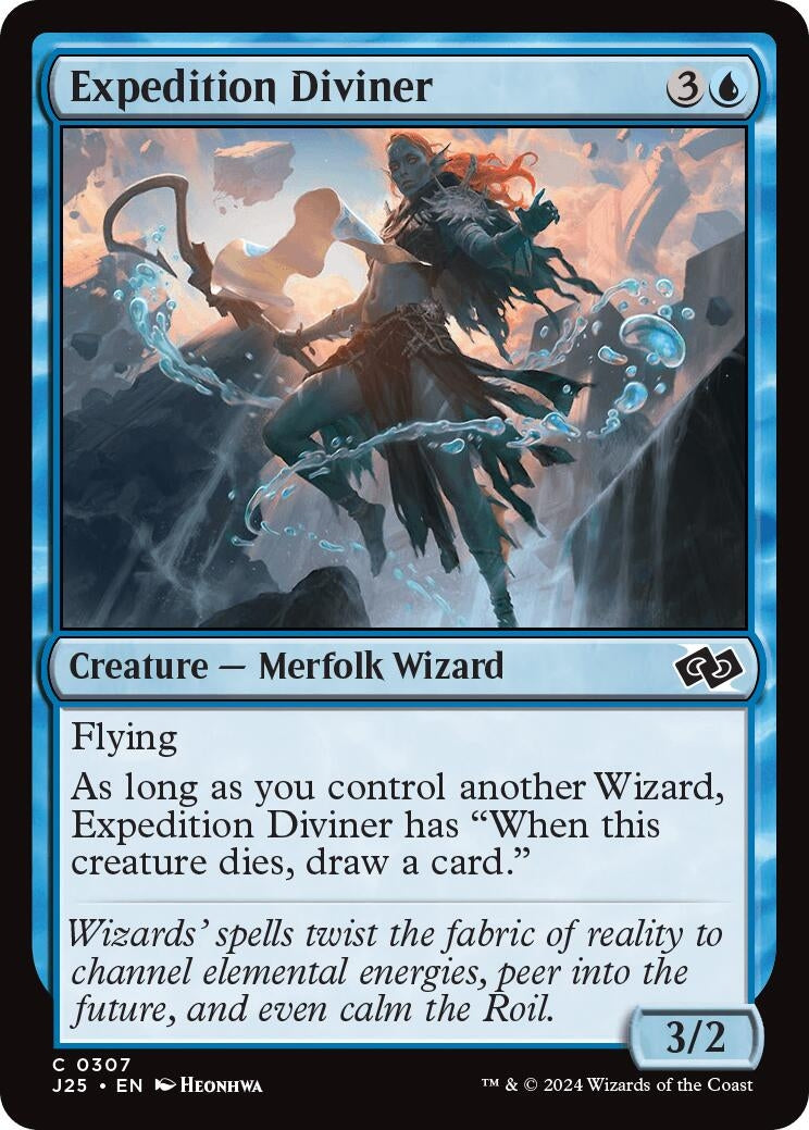 Image for Expedition Diviner (Foundations Jumpstart) (307) - Magic: The Gathering