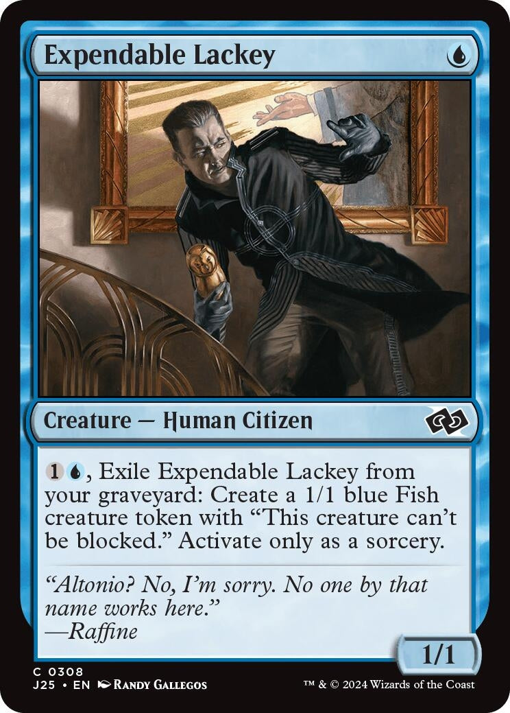 Image for Expendable Lackey (Foundations Jumpstart) (308) - Magic: The Gathering