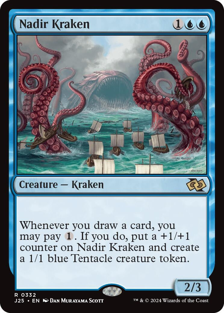 Image for Nadir Kraken (Foundations Jumpstart) (332) - Magic: The Gathering
