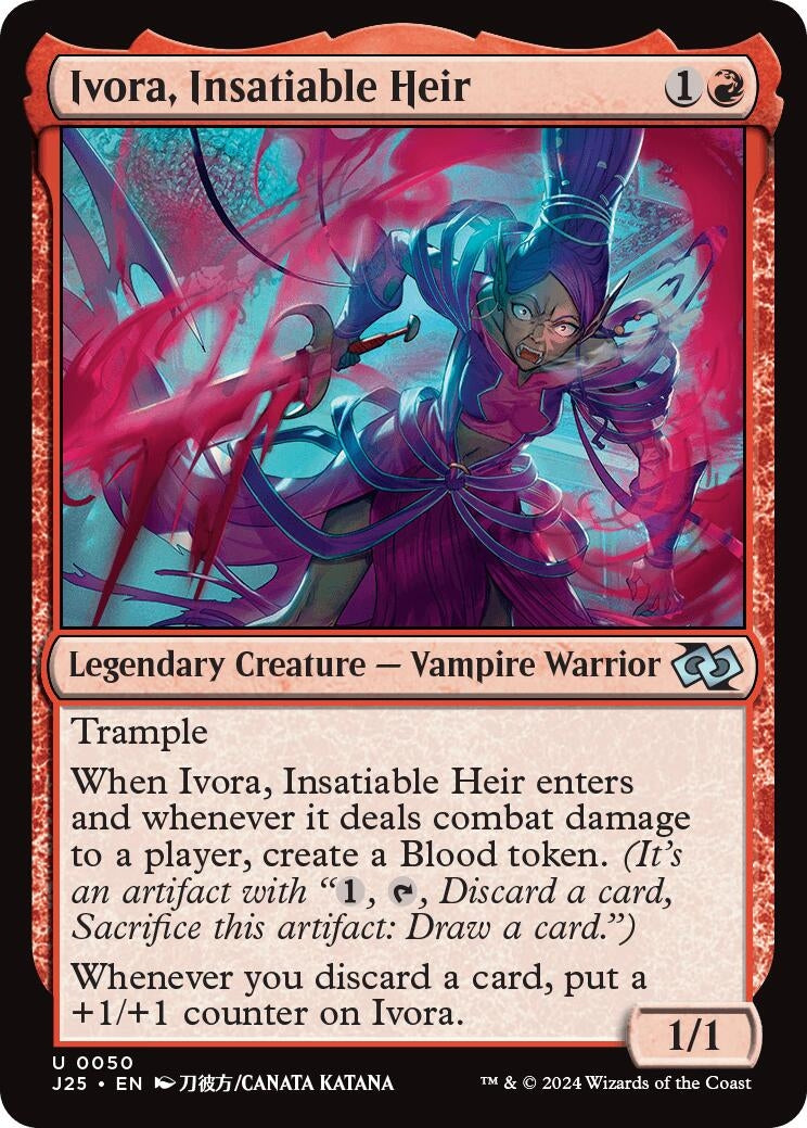 Image for Ivora, Insatiable Heir (Anime) (Foundations Jumpstart) (50) - Magic: The Gathering