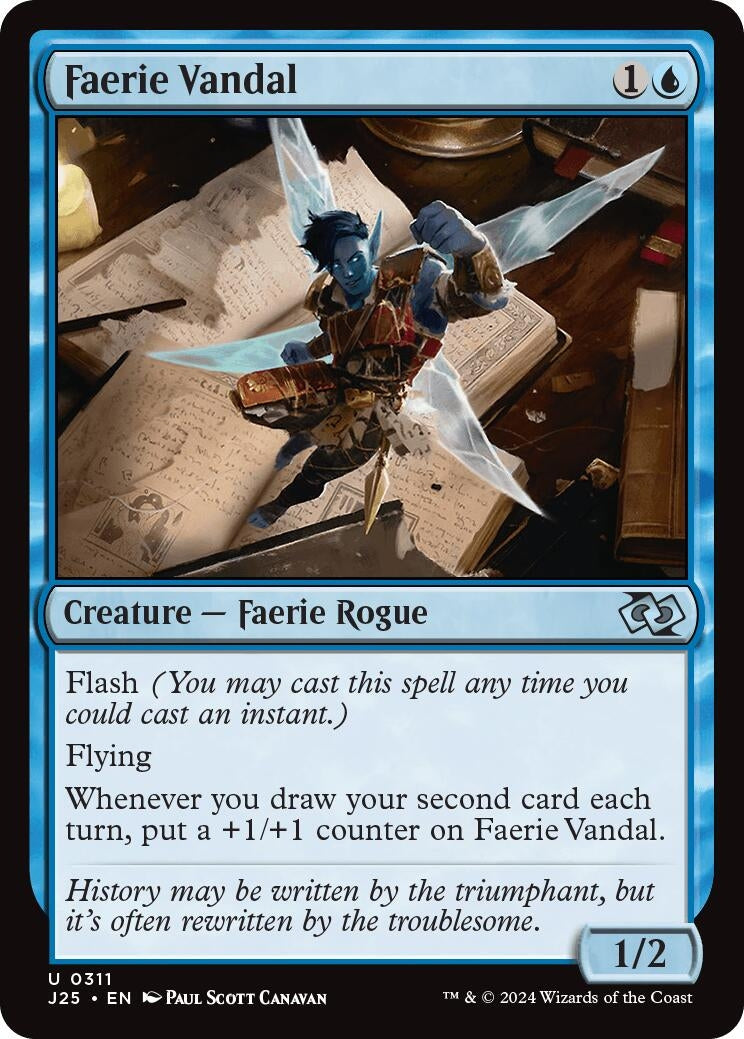 Image for Faerie Vandal (Foundations Jumpstart) (311) - Magic: The Gathering