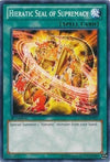 Image for Hieratic Seal of Supremacy (Galactic Overlord) (GAOV-EN057) - YuGiOh