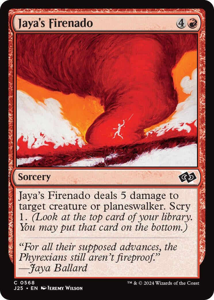 Image for Jaya's Firenado (Foundations Jumpstart) (568) - Magic: The Gathering