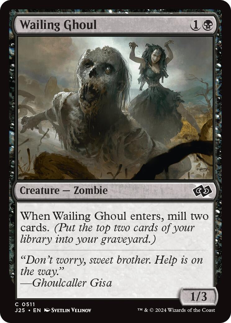 Image for Wailing Ghoul (Foundations Jumpstart) (511) - Magic: The Gathering