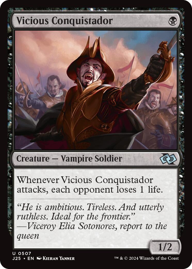 Image for Vicious Conquistador (Foundations Jumpstart) (507) - Magic: The Gathering