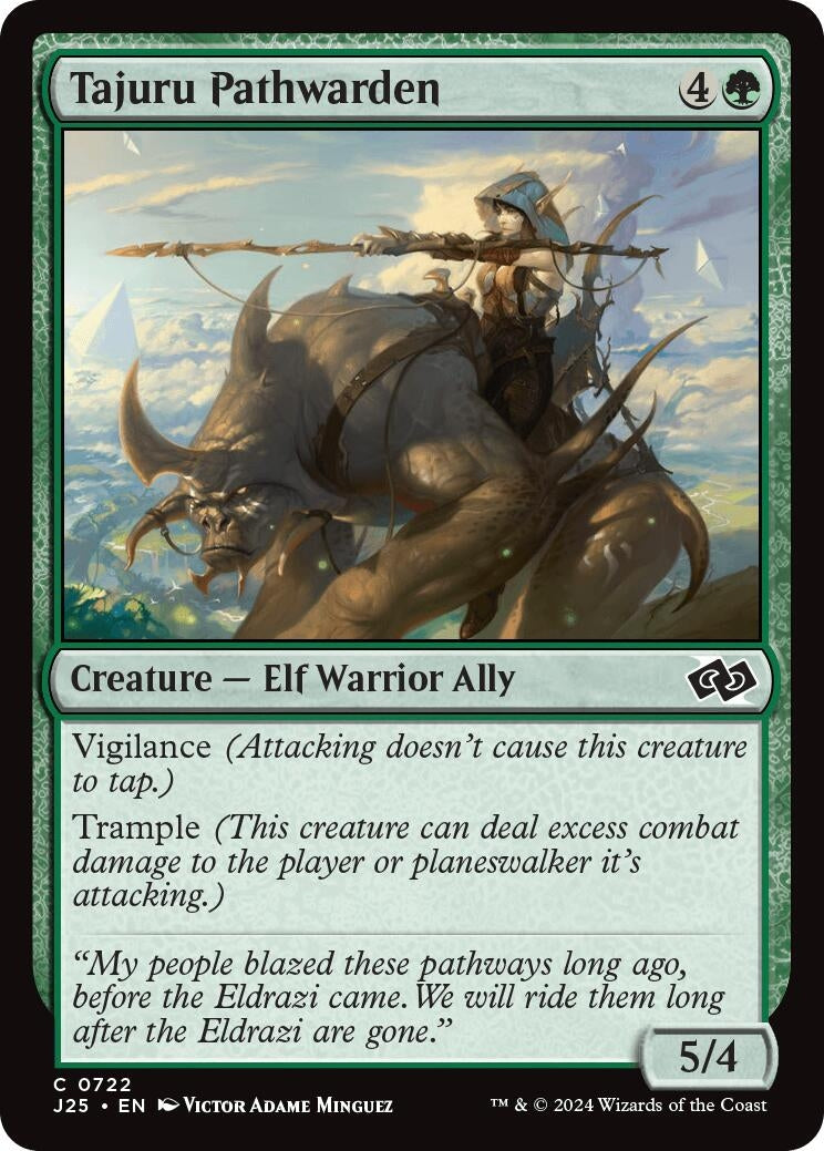 Image for Tajuru Pathwarden (Foundations Jumpstart) (722) - Magic: The Gathering