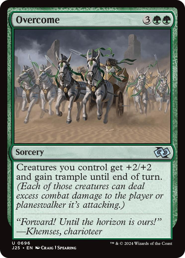 Image for Overcome (Foundations Jumpstart) (696) - Magic: The Gathering