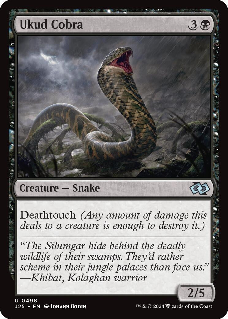Image for Ukud Cobra (Foundations Jumpstart) (498) - Magic: The Gathering