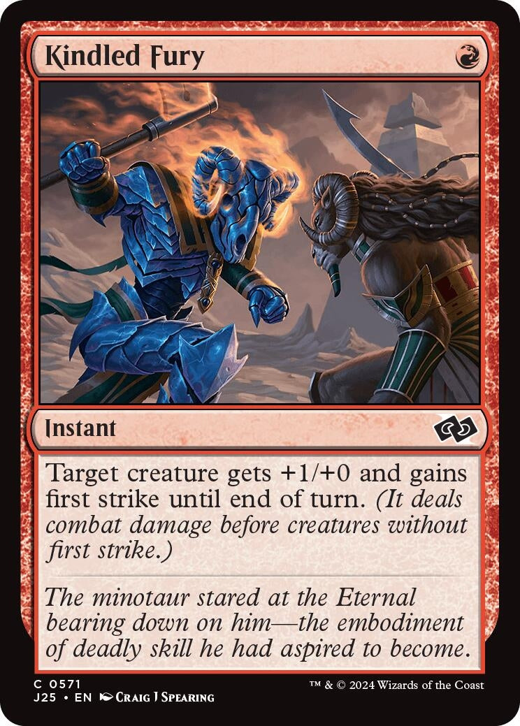 Image for Kindled Fury (Foundations Jumpstart) (571) - Magic: The Gathering