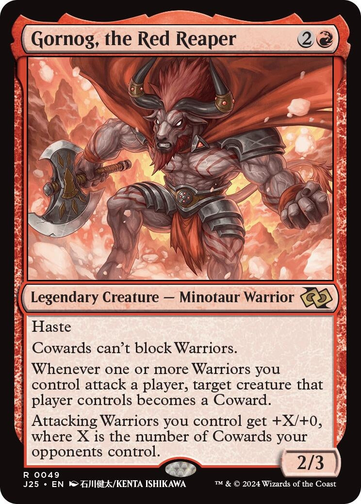 Image for Gornog, the Red Reaper (Anime) (Foundations Jumpstart) (49) - Magic: The Gathering