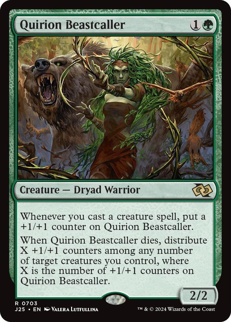 Image for Quirion Beastcaller (Foundations Jumpstart) (703) - Magic: The Gathering