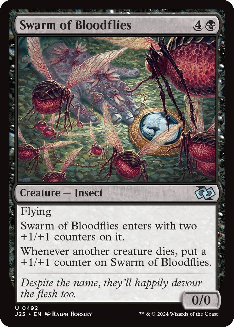 Image for Swarm of Bloodflies (Foundations Jumpstart) (492) - Magic: The Gathering