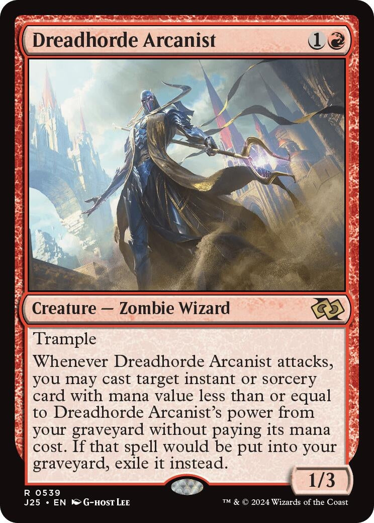 Image for Dreadhorde Arcanist (Foundations Jumpstart) (539) - Magic: The Gathering