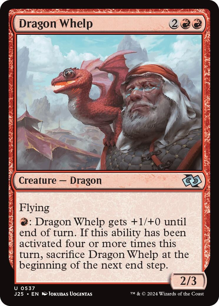 Image for Dragon Whelp (Foundations Jumpstart) (537) - Magic: The Gathering