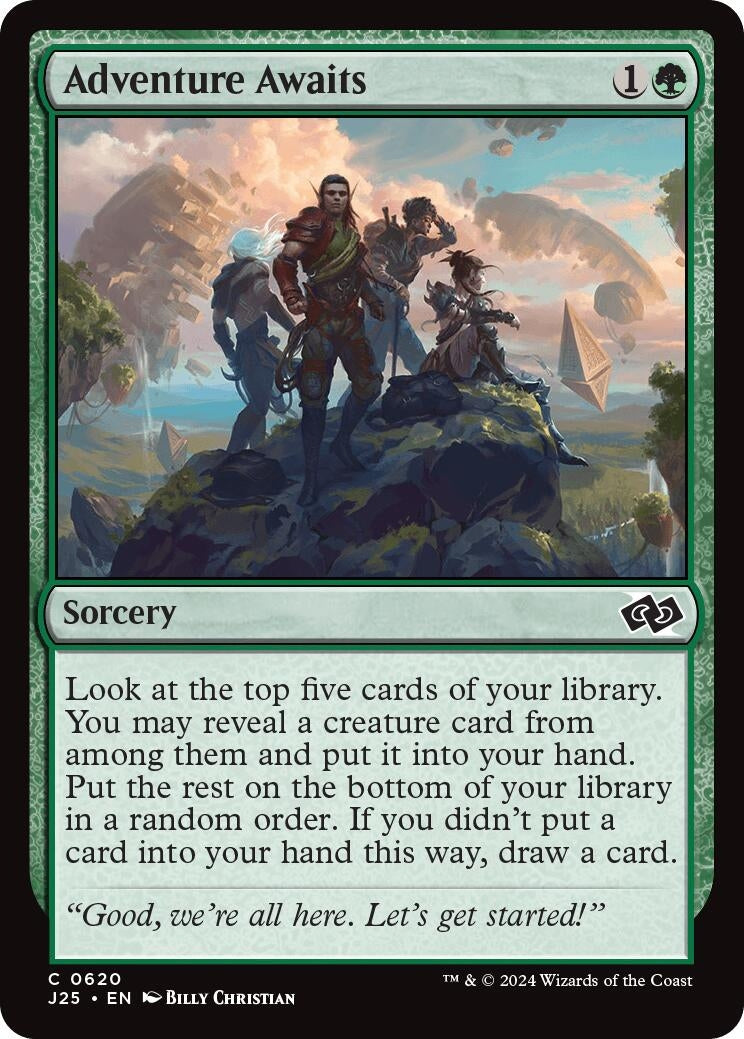 Image for Adventure Awaits (Foundations Jumpstart) (620) - Magic: The Gathering