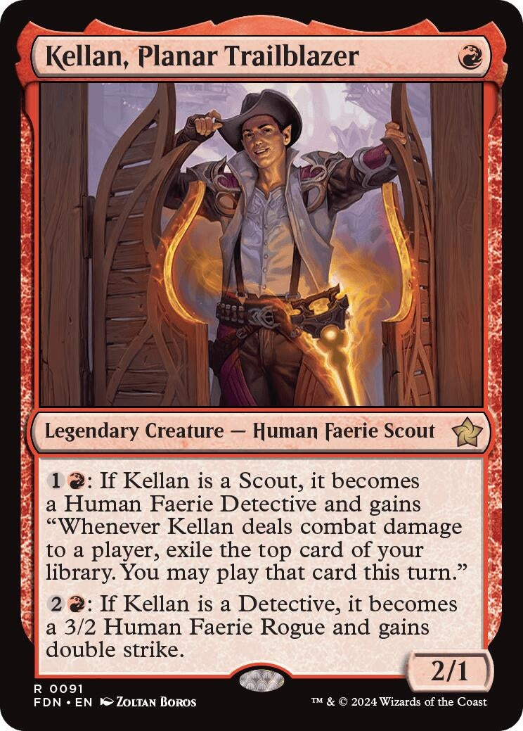 Image for Kellan, Planar Trailblazer (Foundations) (91) - Magic: The Gathering