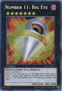 Image for Number 11: Big Eye (Galactic Overlord) (GAOV-EN090) - YuGiOh