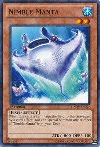 Image for Nimble Manta (Galactic Overlord) (GAOV-EN097) - YuGiOh