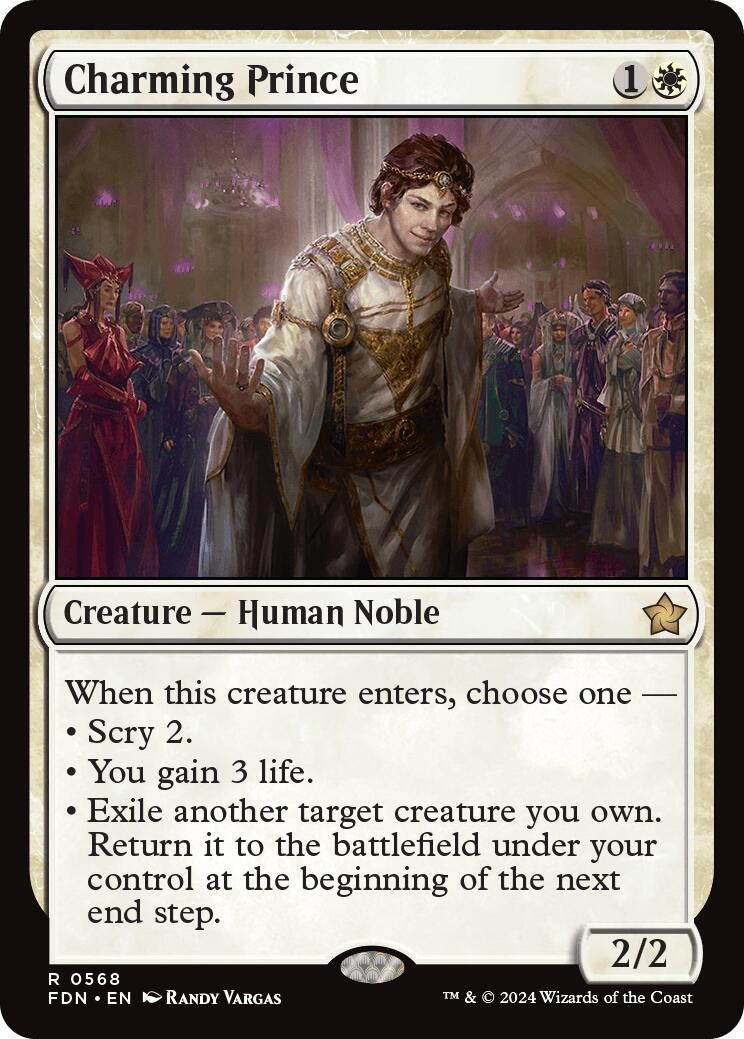 Image for Charming Prince (Foundations) (568) - Magic: The Gathering
