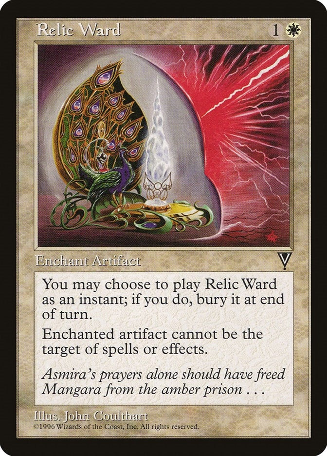 Image for Relic Ward (Visions) - Magic: The Gathering