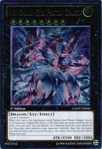 Image for Neo Galaxy-Eyes Photon Dragon (UTR) (Galactic Overlord) (GAOV-EN041) - YuGiOh