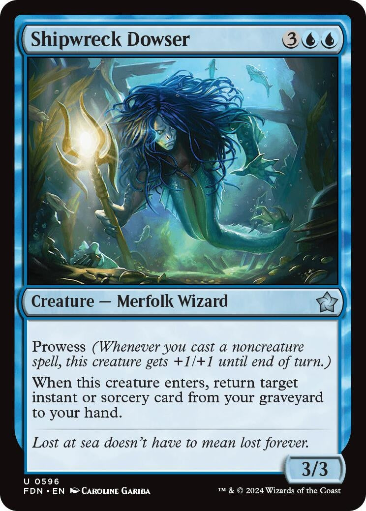 Image for Shipwreck Dowser (Foundations) (596) - Magic: The Gathering