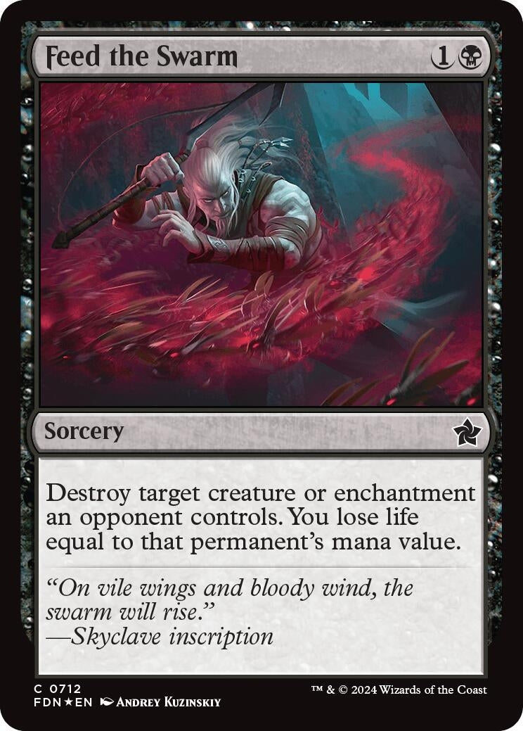 Image for Feed the Swarm (Foundations) (712) - Magic: The Gathering