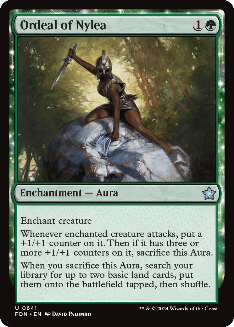 Image for Ordeal of Nylea (Foundations) (641) - Magic: The Gathering