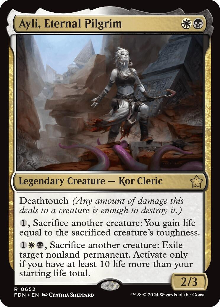 Image for Ayli, Eternal Pilgrim (Foundations) (652) - Magic: The Gathering
