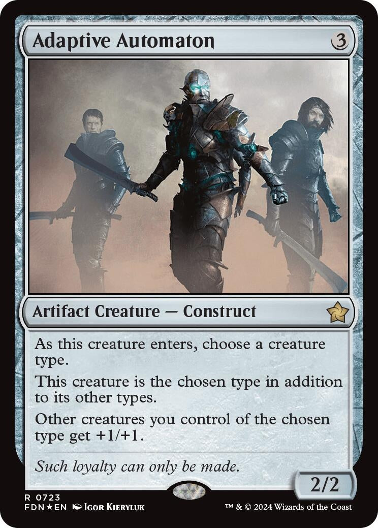 Image for Adaptive Automaton (Foundations) (723) - Magic: The Gathering