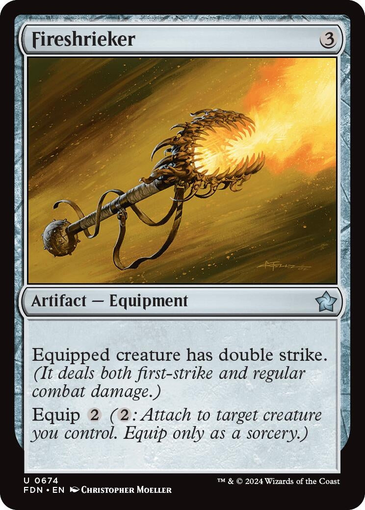 Image for Fireshrieker (Foundations) (674) - Magic: The Gathering