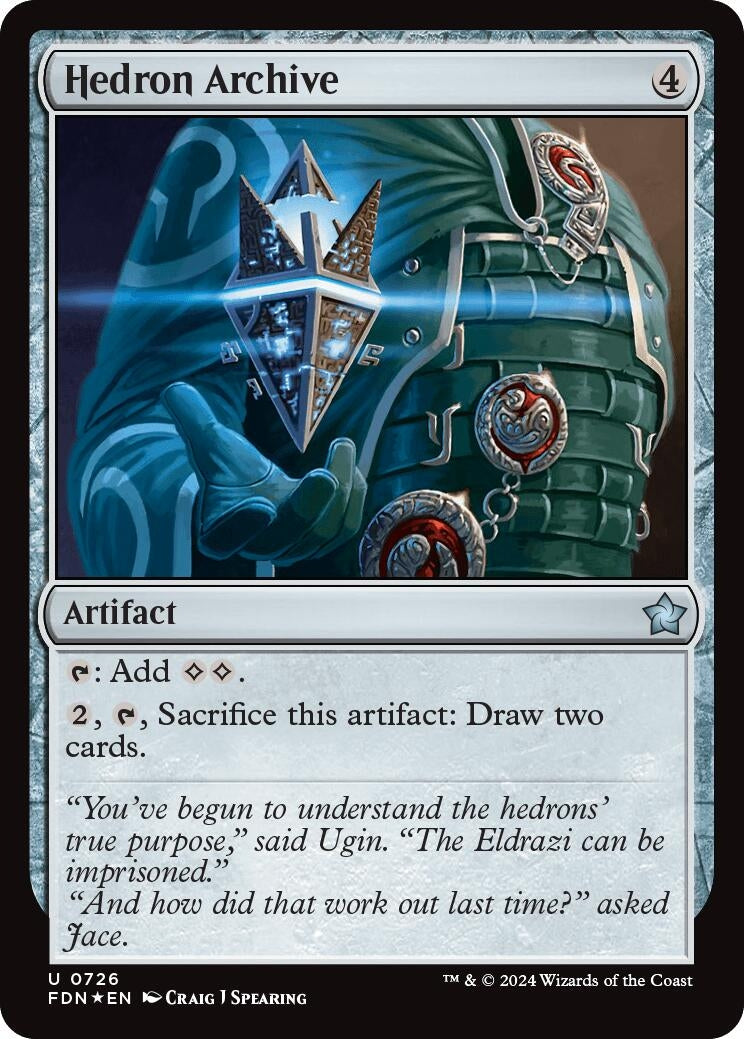 Image for Hedron Archive (Foundations) (726) - Magic: The Gathering