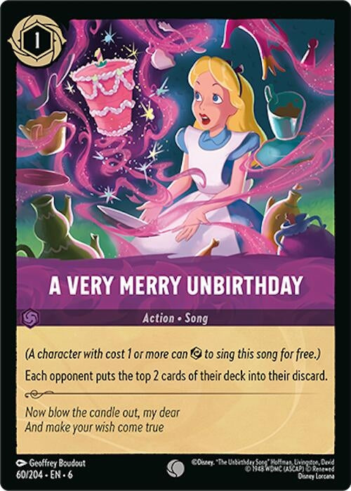 Image for Very Merry Unbirthday (6) (60)